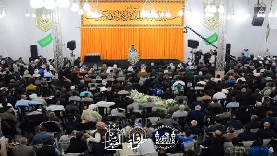 قسم المهرجانات والمناسبات الدينية في العتبة الحسينية المقدسة يحيي مناسبة ذكرى ولادة السيدة فاطمة الزهراء عليها السلام في مدينة المحمرة ضمن فعاليات مهر